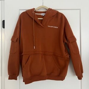 The Happy Camp3r Essential Hoodie, Caramel, Size S